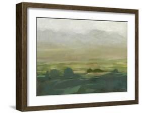 Misty Valley I-Ethan Harper-Framed Art Print