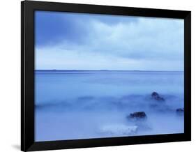 Misty View in Maldives-Rolf Bruderer-Framed Photographic Print