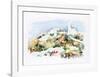 Misty Village-Bogdan Grom-Framed Collectable Print