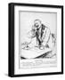 Misunderstanding, Caricatures of Guillaume II of Germany, 1915-null-Framed Giclee Print