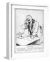 Misunderstanding, Caricatures of Guillaume II of Germany, 1915-null-Framed Giclee Print