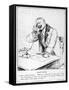 Misunderstanding, Caricatures of Guillaume II of Germany, 1915-null-Framed Stretched Canvas