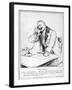 Misunderstanding, Caricatures of Guillaume II of Germany, 1915-null-Framed Giclee Print