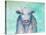 Misunderstood Cow-Doris Charest-Stretched Canvas