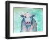 Misunderstood Cow-Doris Charest-Framed Art Print