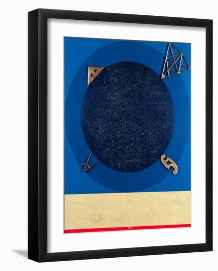 Misuratore, 1999-Lucio Del Pezzo-Framed Giclee Print