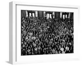 MIT Graduating Class of 1956-Gjon Mili-Framed Photographic Print