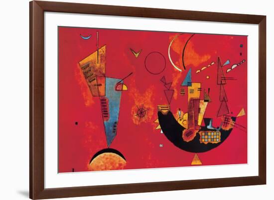 Mit und Gegen-Wassily Kandinsky-Framed Premium Giclee Print