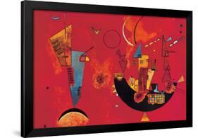 Mit und Gegen-Wassily Kandinsky-Framed Premium Giclee Print