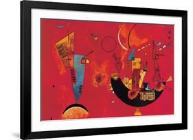 Mit und Gegen-Wassily Kandinsky-Framed Premium Giclee Print