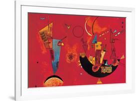 Mit und Gegen-Wassily Kandinsky-Framed Premium Giclee Print