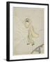 Mitate of Fujiwara No Teika's Poem Crossing the Sano, 1765-Suzuki Harunobu-Framed Giclee Print