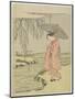 Mitate of the Calligrapher Ono No Tofu, after 1765-Suzuki Harunobu-Mounted Giclee Print