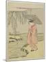 Mitate of the Calligrapher Ono No Tofu, after 1765-Suzuki Harunobu-Mounted Giclee Print