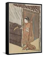 Mitate of the Poet O Ta Do Kan, 1766-1767-Suzuki Harunobu-Framed Stretched Canvas