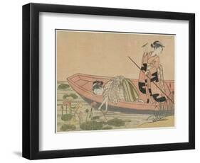 Mitate of Zhou Maoshu, after 1765-Suzuki Harunobu-Framed Giclee Print