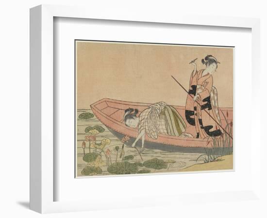 Mitate of Zhou Maoshu, after 1765-Suzuki Harunobu-Framed Giclee Print