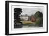 Mitcham Grove, Surrey, the Seat of Henry Hoare, C1827-null-Framed Giclee Print