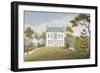 Mitcham Hall, Mitcham, Surrey, 1825-G Yates-Framed Giclee Print