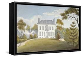 Mitcham Hall, Mitcham, Surrey, 1825-G Yates-Framed Stretched Canvas