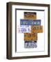 Mitchell Ny Drunks-Gregory Constantine-Framed Giclee Print