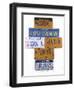 Mitchell Ny Drunks-Gregory Constantine-Framed Giclee Print