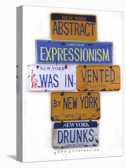 Mitchell Ny Drunks-Gregory Constantine-Stretched Canvas