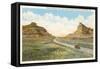 Mitchell Pass, Scottsbluff, Nebraska-null-Framed Stretched Canvas