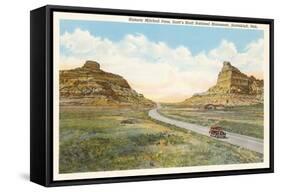 Mitchell Pass, Scottsbluff, Nebraska-null-Framed Stretched Canvas