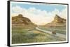 Mitchell Pass, Scottsbluff, Nebraska-null-Framed Stretched Canvas