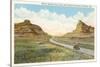 Mitchell Pass, Scottsbluff, Nebraska-null-Stretched Canvas