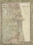 Plan of Boston-Mitchell-Stretched Canvas