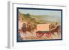 Mitchell Wagon Train-Gean Smith-Framed Art Print