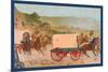 Mitchell Wagon Train-Gean Smith-Mounted Art Print