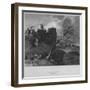 'Mitford Castle, Northumberland', 1814-John Greig-Framed Giclee Print