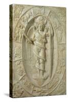 Mithraic Relief Representing a Youthful Divinity, Perhaps Aion-Roman-Stretched Canvas