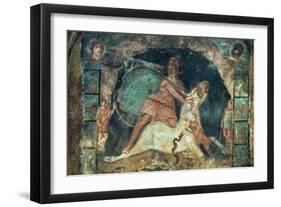Mithras Killing The Bull-null-Framed Giclee Print