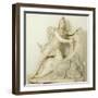 Mithras Sacrificing the Bull, Marble Relief, Roman, 2nd Century-null-Framed Giclee Print