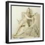 Mithras Sacrificing the Bull, Marble Relief, Roman, 2nd Century-null-Framed Giclee Print