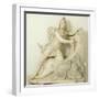 Mithras Sacrificing the Bull, Marble Relief, Roman, 2nd Century-null-Framed Giclee Print