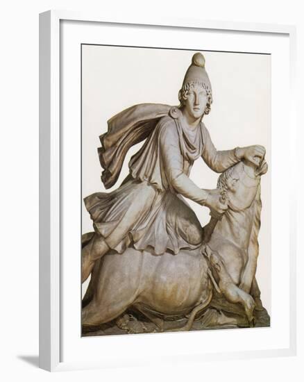 Mithras Slaying the Great Bull-Science Source-Framed Giclee Print