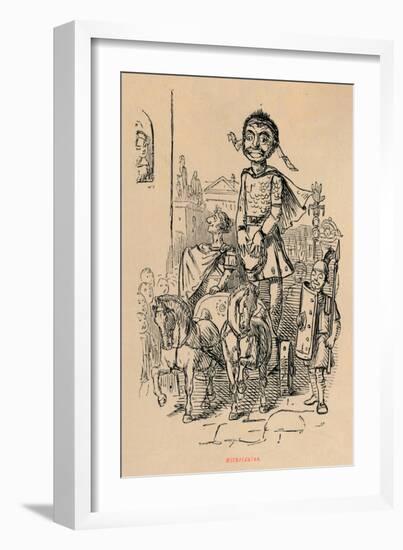 'Mithridates', 1852-John Leech-Framed Giclee Print