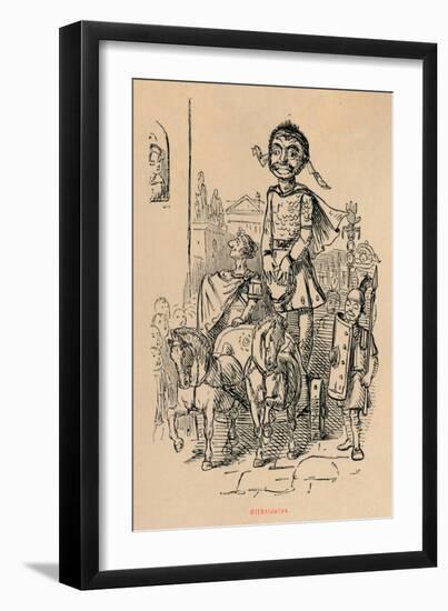 'Mithridates', 1852-John Leech-Framed Premium Giclee Print