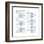 Mitosis, Somatic Cell Division, Biology-Encyclopaedia Britannica-Framed Art Print