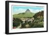 Mitre Peak, Alpine-null-Framed Art Print