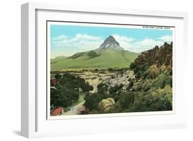 Mitre Peak, Alpine-null-Framed Art Print