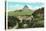 Mitre Peak, Alpine-null-Stretched Canvas