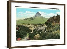 Mitre Peak, Alpine-null-Framed Art Print