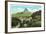 Mitre Peak, Alpine-null-Framed Art Print