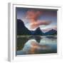 Mitre Peak, Milford Sound, Fiordland National Park, South Island, New Zealand-Doug Pearson-Framed Photographic Print